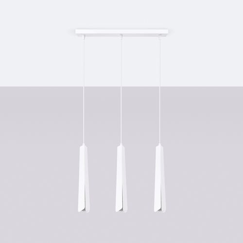 Lampa wisząca PRYSM 3L biała na Arena.pl