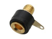 Gniazdo banan ZŁOTE małe CZARNE