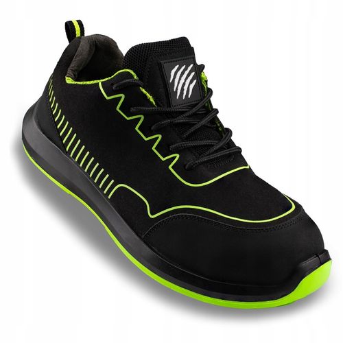 BUTY ROBOCZE MĘSKIE PÓŁBUTY SPORTOWE ODDYCHAJĄCE Z NOSKIEM S1 BHP LEKKIE na Arena.pl