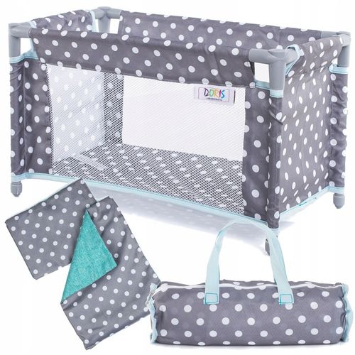 Doris ŁÓŻECZKO DLA LALEK KOJEC + POŚCIEL + TORBA na Arena.pl