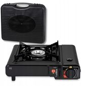 KUCHENKA GAZOWA TURYSTYCZNA POLOWA WALIZKA ADAPTER ZESTAW NA BIWAK