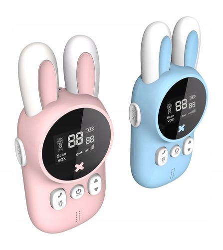 2X WALKIE TALKIE DLA DZIECI KRÓTKOFALÓWKA 2 SZTUKI ZESTAW ŁOKI TOKI LATARKA na Arena.pl