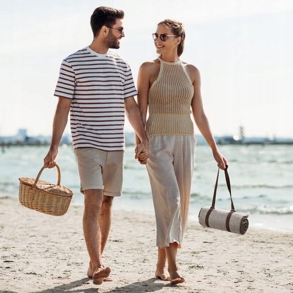 Koc Narzuta Piknik 4 130x150cm Brązowy zdjęcie 6