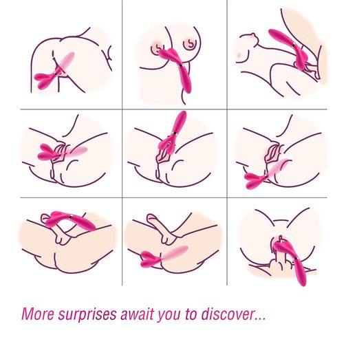 "Podwójny masażer z 9 trybami – 19 cm przyjemności i relaksu" na Arena.pl