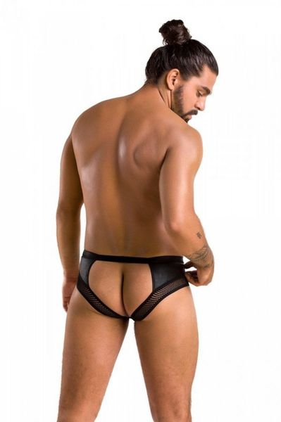 030 slip open tom black s/m   passion zdjęcie 2