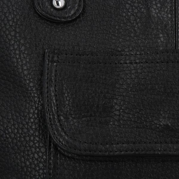 Torebka Shopper Bag Herisson 17B374 Czarna zdjęcie 8