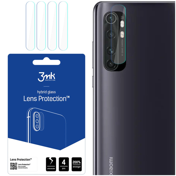 xiaomi mi note 10 lite - 3mk lens protection zdjęcie 3