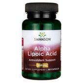 SWANSON Kwas alfa liponowy 300 mg, ALA (60 kaps.)
