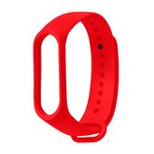 pasek silikonowy do xiaomi 5/6 - czerwony
