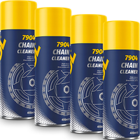 ZMYWACZ CZYŚCIK DO ŁAŃCUCHA ŁAŃCUCHÓW ROWEROWYCH SPRAY 4X 400ML MANNOL