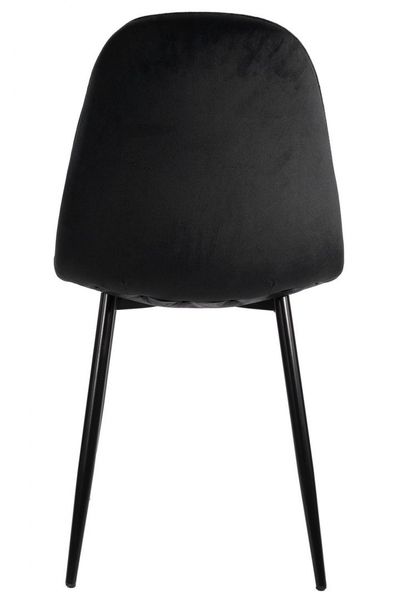 Krzesło tapicerowane GIULIA VELVET BLACK zdjęcie 8