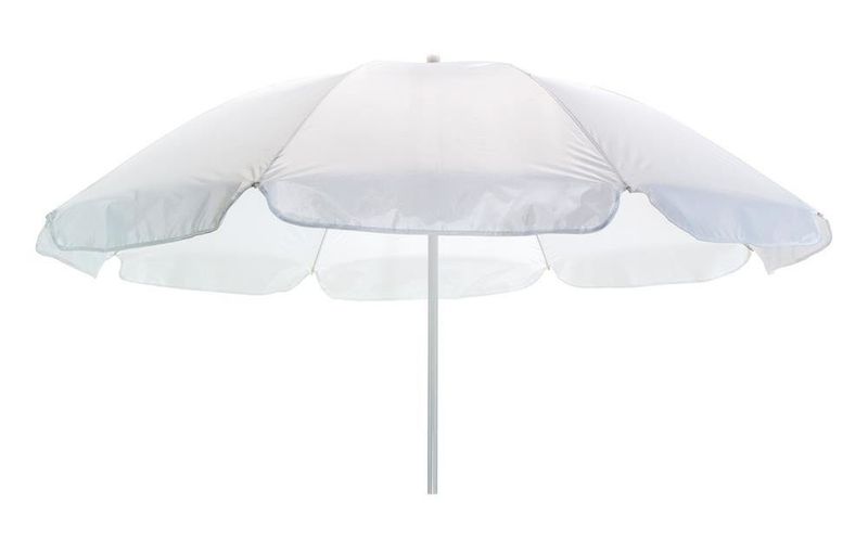 Parasol plażowy KEMER SUNFLOWER Biały zdjęcie 1