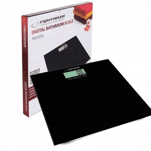 Elektoniczna WAGA ŁAZIENKOWA SZKŁO Slim 6mm LCD XL na Arena.pl