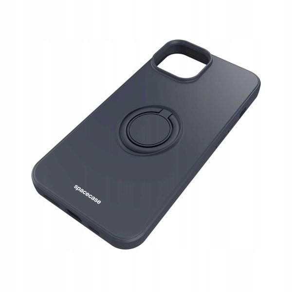 Spacecase Silicone Ring Iphone 14 Black zdjęcie 4