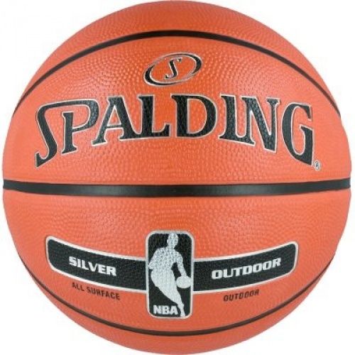 Spalding silver outdoor nba piłka do koszykówki na Arena.pl