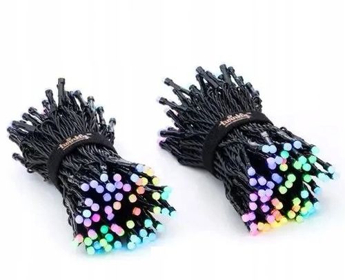 Twinkly Strings Lampki Choinkowe, Wielokolorowe, 400 Diod LED zewnątrz J391 na Arena.pl