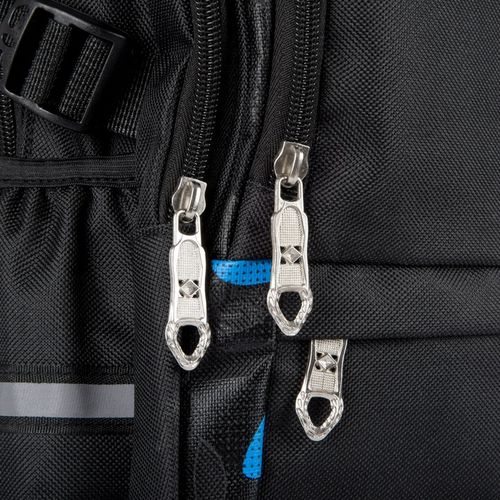 Bivacc Pojemny plecak szkolny młodzieżowy czarny zestaw 3 szt Bivacc na Arena.pl