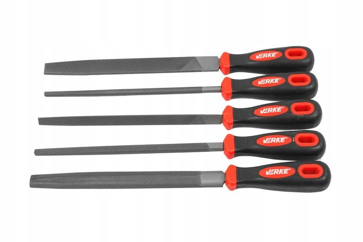 ZESTAW PILNIKÓW PILNIK ŚLUSARSKI ZDZIERAK TARNIK METALU PŁASKI OKRĄGŁY 20cm zdjęcie 12