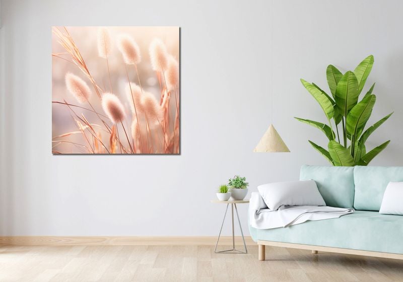 Obraz 100x100cm Kwiaty Słońca zdjęcie 2
