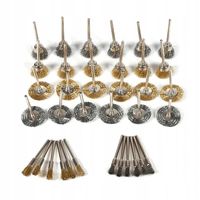 ZESTAW DRUCIANYCH SZCZOTEK DO WIERTARKI 36 sztuk SZCZOTKA DRUCIANA SZCZOTKI