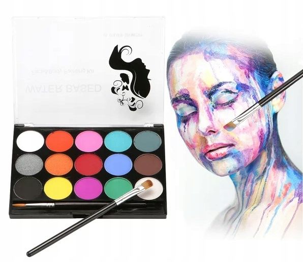 ZESTAW FARB DO MALOWANIA TWARZY CIAŁA BUZI DLA DZIECI zdjęcie 2