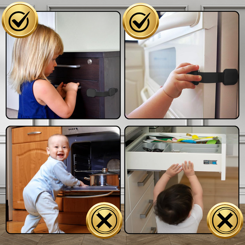 zabezpieczenia szafek blokada szuflad mebli drzwi przed dziećmi mocna na Arena.pl