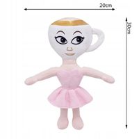 MASKOTKA PLUSZOWA PLUSZAK Balerina Capucina BRAINROT HIT NOWOŚĆ Baletnica