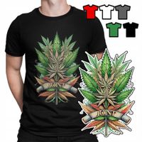 KOSZULKA T-SHIRT MĘSKI WZORY WYBÓR - ZIOŁO BLANT BUSZEK PREZENT - XS