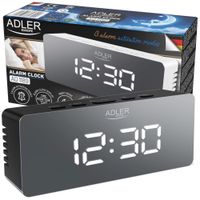 2 x BUDZIK ZEGAR ELEKTRONICZNY Z TERMOMETREM CYFROWY