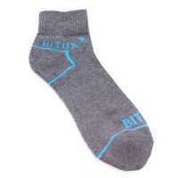 18325x2 Szare skarpetki Robocze 6 Par 39-42 Bituxx Wzmacniane Szare