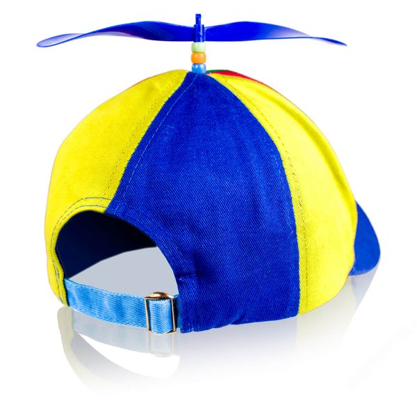 Czapka z daszkiem i ze śmigłem kolorowa wiatrak zdjęcie 3