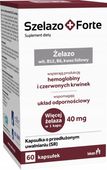 Szelazo + Forte Żelazo Witaminy B12 B6 60 kapsułek