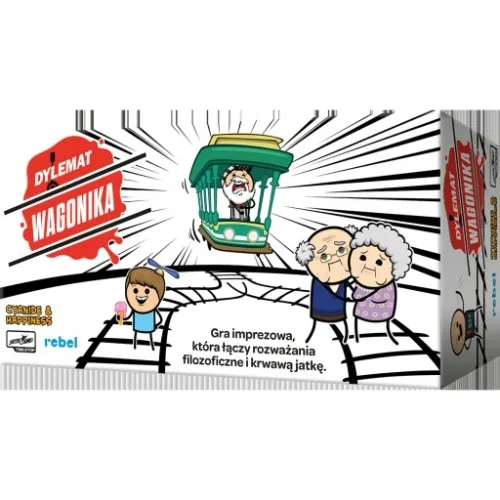 DYLEMAT WAGONIKA Imprezowa gra dla dorosłych REBEL na Arena.pl