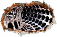 Naklejka samoprzylepna dziura efekt 3D tunel HIT!!