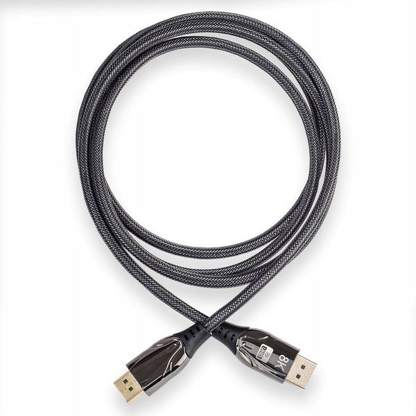 Kabel DISPLAY PORT DP-DP 1.4 DisplayPort 8K 2m zdjęcie 3