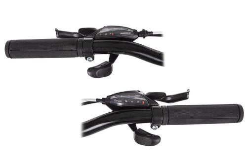 Rower 24 KANDS MASTER DUAL 14,5" czerwony mat na Arena.pl