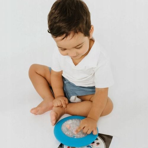 Jellystone Sensoryczny dysk z figurkami A-Ku-Ku! Peekaboo motyw Plaża Beach na Arena.pl