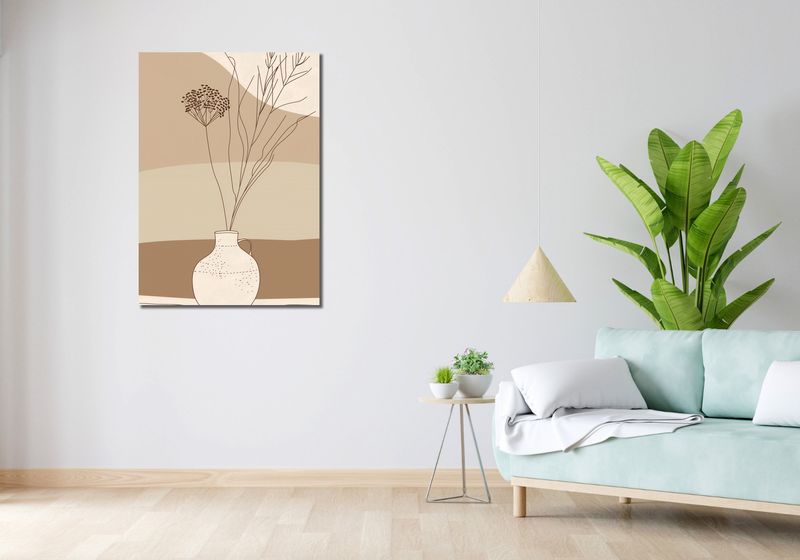 Obraz 70x100cm Kojący Wazon zdjęcie 2