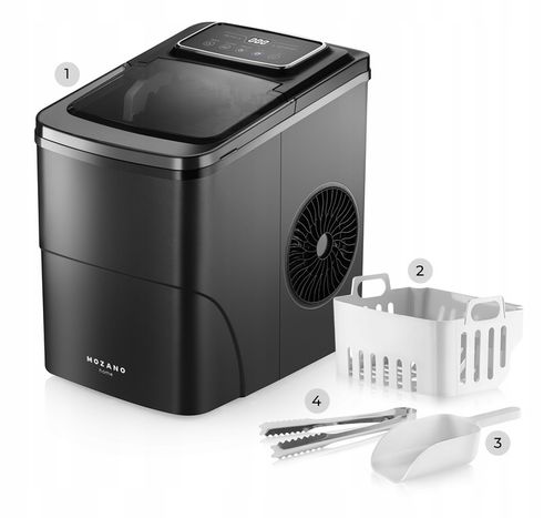 KOSTKARKA DO LODU 12KG DOMOWA MASZYNA DO KOSTEK 160W EKSPRESOWY LÓD na Arena.pl