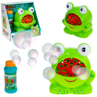 MASZYNKA DO BANIEK ŻABKA MYDLANE BAŃKI + PŁYN