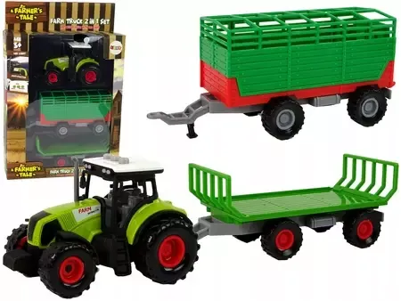 Traktor z Przyczepką Autko Farma zdjęcie 1
