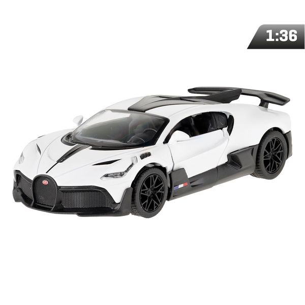 Model 1:36, Bugatti Divo, biały zdjęcie 1