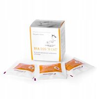 Tabletki Geulincx Dia Dog'n Cat 6 TABLETEK biegunka pies kot