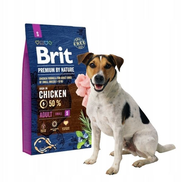BRIT Premium Small Chicken sucha karma dla psa 8kg zdjęcie 10