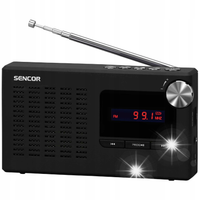 Radioodtwarzacz małe radio cyfrowe FM/AM USB 1,75" 1,2W Sencor SRD 2215