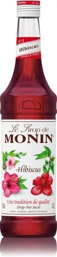 Syrop smakowy MONIN HIBISCUS - hibiskus 700ml na Arena.pl