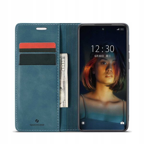 Spacecase Wallet Redmi Note 10 Pro Blue zdjęcie 14