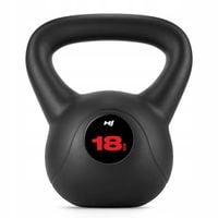Kettlebell 18kg winylowy ciężar odważnik kettla hantla stabilna do