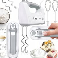 Mikser ręczny Bosch MFQ36440 450W 5 prędkości 4 końcówki Stopa blendująca