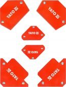 MAGNETYCZNY KĄTOWNIK SPAWALNICZY ZESTAW 6 SZT YATO